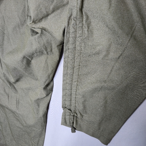 North Face Ladies Pants With Leg Pull Adjustment Olive Size M - Picture 5 of 11